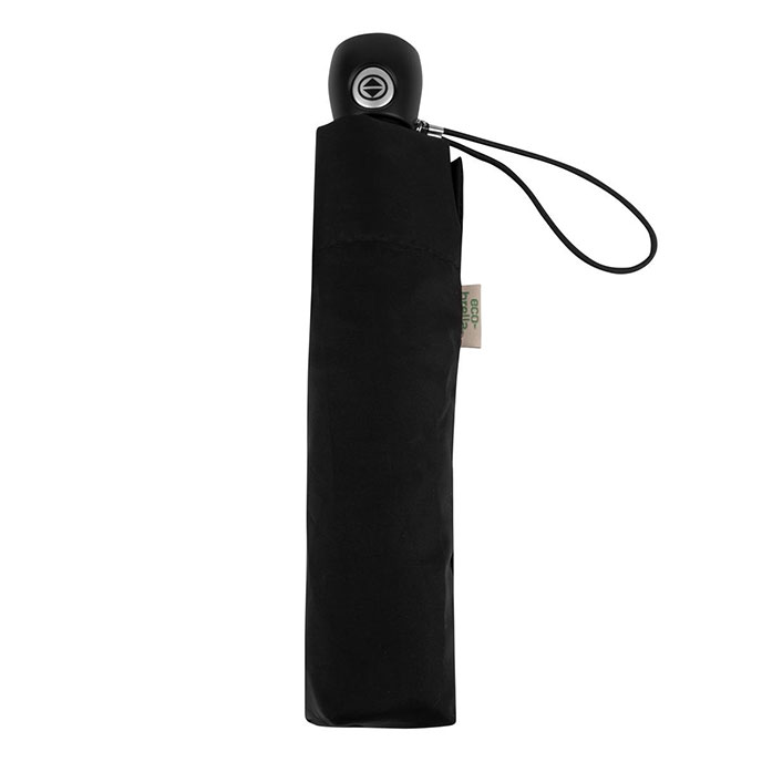 totes® Auto Open/Close Black Umbrella Black (3 Section) Extra Image 2